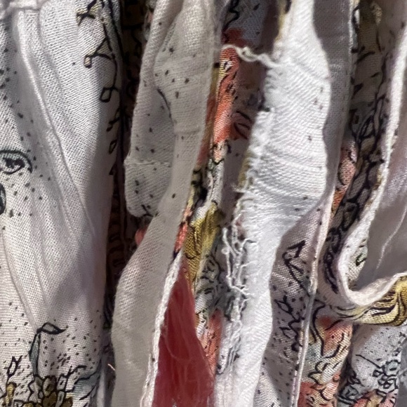 Angie V-Neck Flutter Sleeve Tie Front Top - Picture 13 of 16